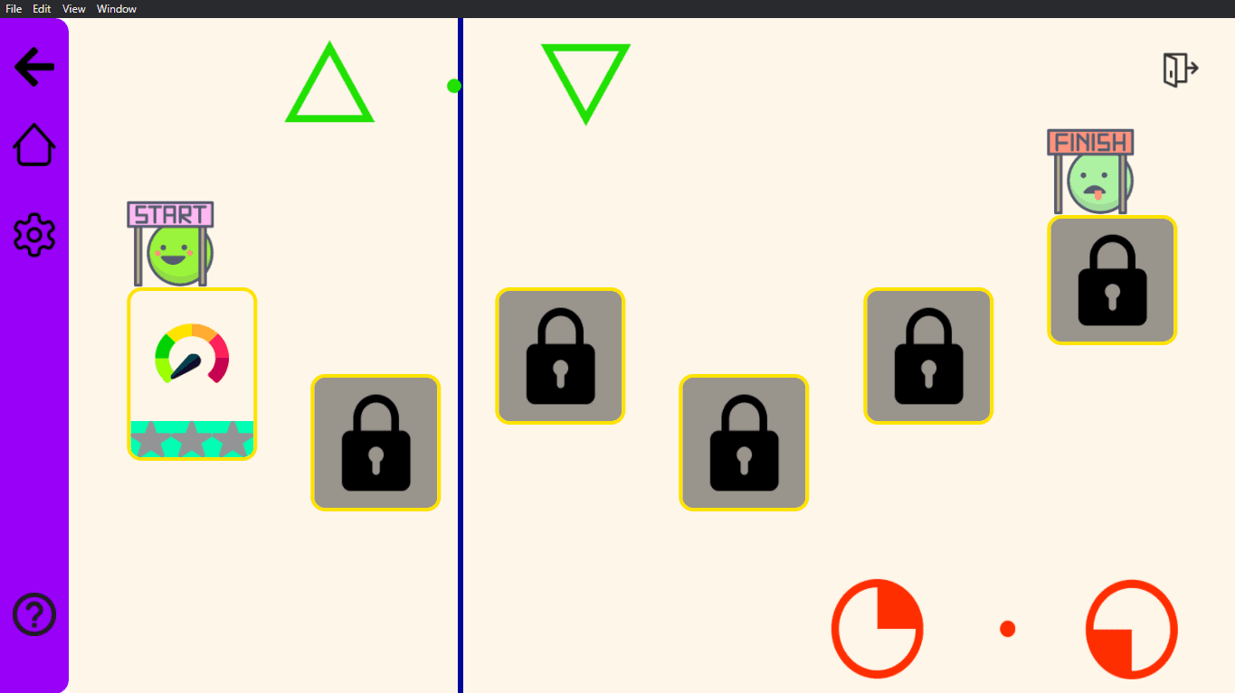 Symmetry level progression